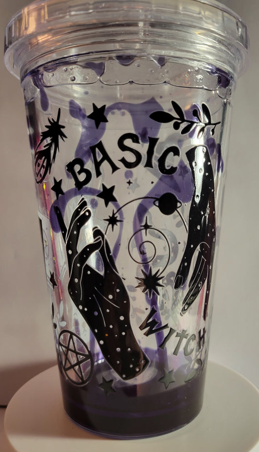 12 oz Basic Witch tumbler